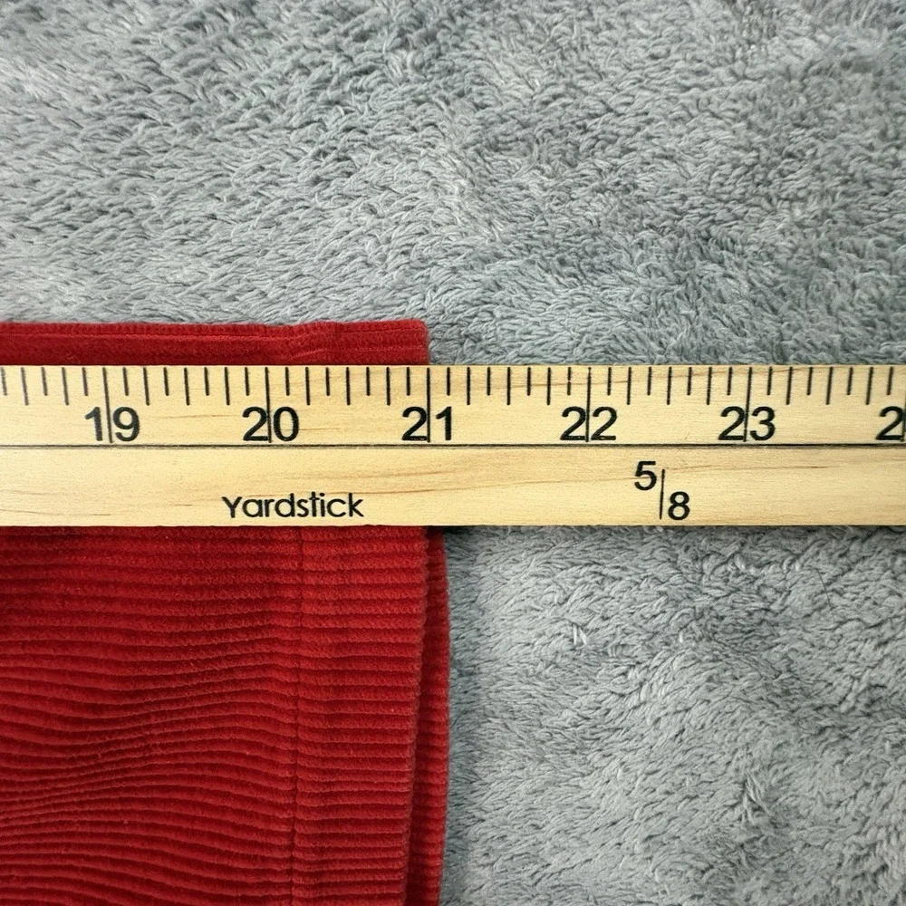 VTG Gant Women's 26x9.75 Red Corduroy Shorts Made in Japan SEE DESCRIPTION
